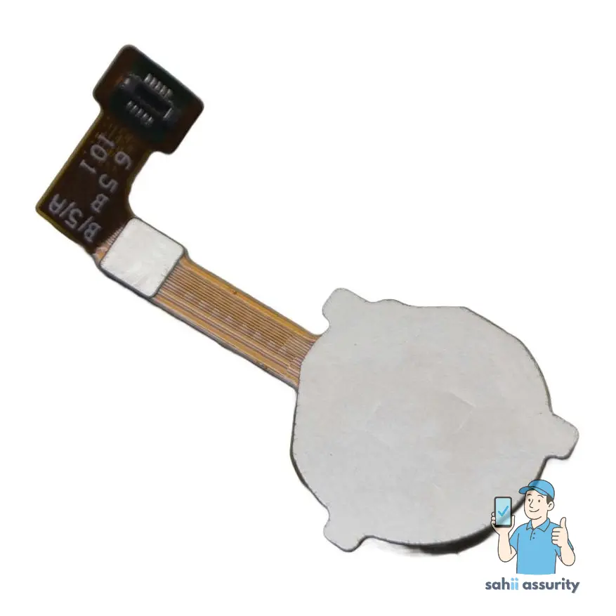 Fingerprint Sensor with Flex Cable for OPPO A15 White thumbnail